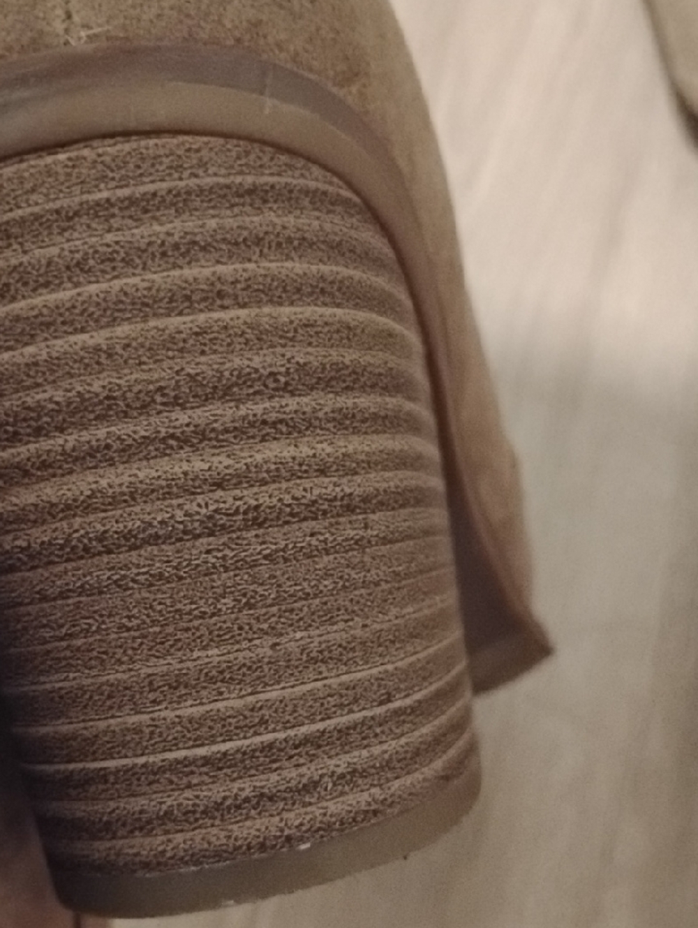 Universal Thread Tan Suede Over-the-Knee Block Heel Boots - Picture 5 of 9